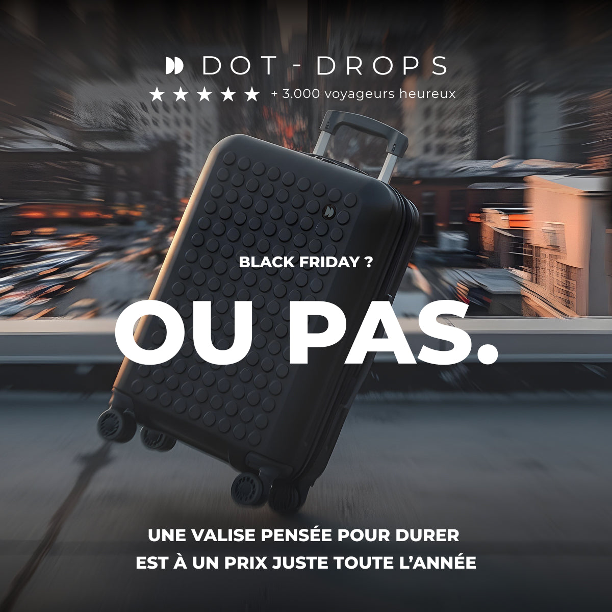 Valise Cabine Réparable à L'infini