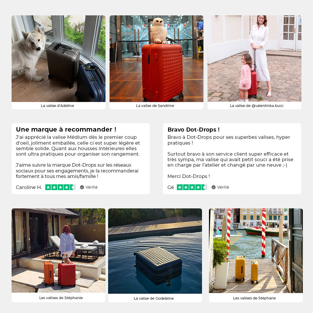 Pack Valise Medium Réparable à L'infini