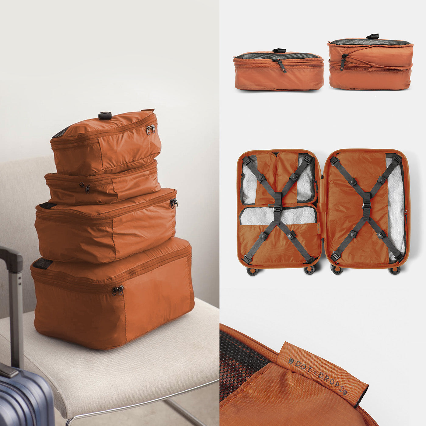 #kit de 6 pochettes_orange tazzarine