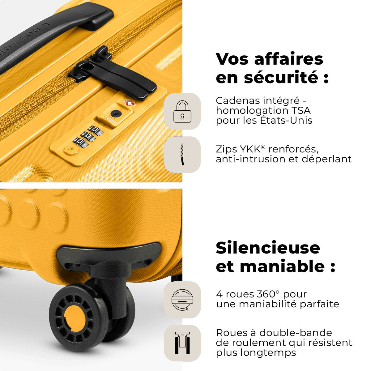 Valise Cabine Réparable à L'infini
